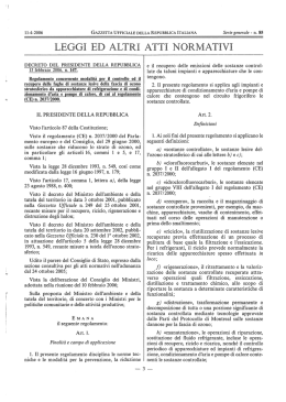 Decreto Presidente_n.147_15_02_2006