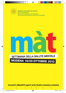 Il programma completo