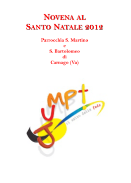 Scarica - Oratori di Carnago e Rovate