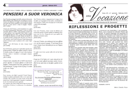 Febbraio 2012 - Associazione Suor Veronica