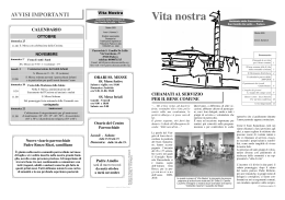 il bollettino in formato PDF - Parrocchia San Camillo de Lellis