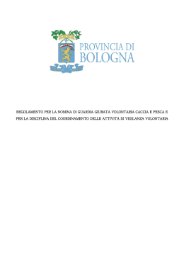 Testo della proposta di Nuovo Regolamento_1°rev