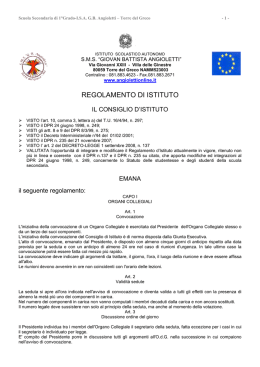 Il testo completo del Regolamento di Istituto (formato PDF)
