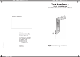 York Panel L00873 - Bathstore arredobagno