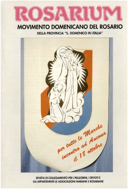 pro sapr&igrave;&igrave;uj m - Movimento Domenicano del Rosario