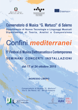 scarica programma - Conservatorio musicale di Salerno
