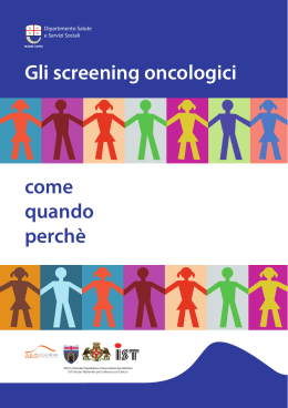Gli screening oncologici
