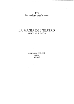 la magia del teatro
