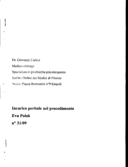Dr. Gìnvannî Carlesi Medico chirurgo