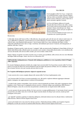 via crucis - Regina Mundi