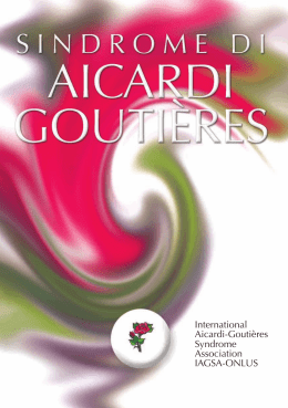 International Aicardi-Goutières Syndrome Association IAGSA