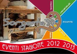 libretto stagione 2012-2013
