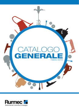 Rurmec Catalogo generale 2015