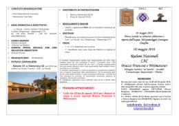 il programma - Club Italiano Bracco Francese