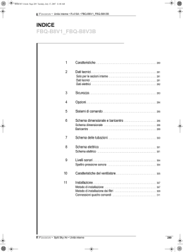 Manuale Tecnico Canalizzabile FBQ