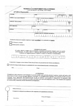 RICHIESTA DI ACCREDITAMENTO DELLO snpsnmo .`