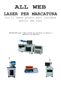 laser per marcatura