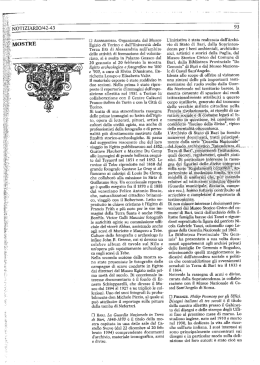 Mostre - Ministero dei Beni e le Attivit&agrave; Culturali