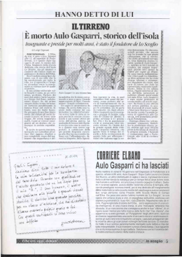 05 HANNO DETTO DI LUI Redazione