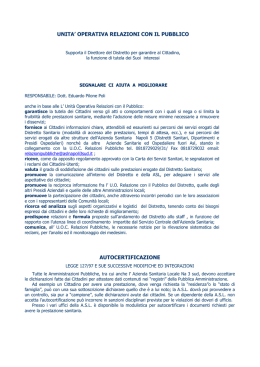 unita` operativa relazioni con il pubblico
