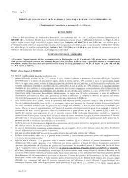 Senza titolo - Aste Giudiziarie Salerno