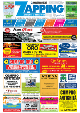 N&deg; 12 &ndash; Zapping &ndash; 2012