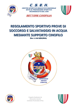 Scarica il regolamento