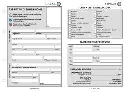 pagine iniziali - Ferrea Sub Monza