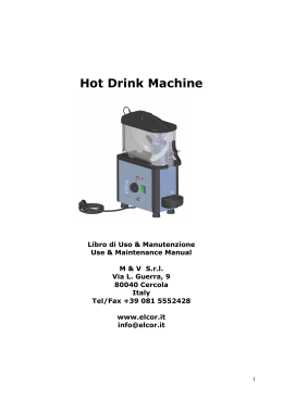 Hot Drink Machine