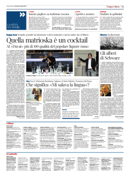 Corriere della Sera, Milano – 10 aprile 2012