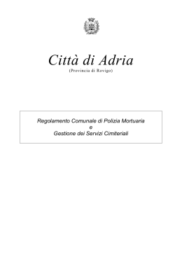 Città di Adria - Regione Veneto