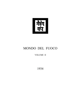MONDO DEL FUOCO
