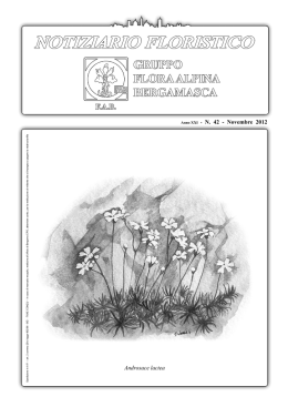 NOV 2012 - Flora Alpina Bergamasca