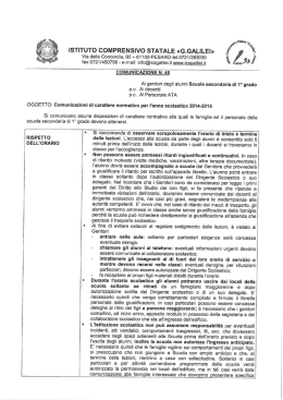 scarica-visualizza noramtiva - Istituto comprensivo G. Galilei