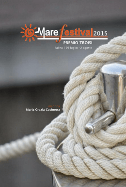 premio troisi - Mare Festival Salina 2015