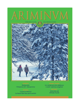 Scarica il numero 36 di Ariminum in formato PDF.