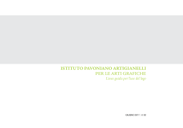 Manuale d`uso - Istituto Pavoniano Artigianelli per le Arti Grafiche