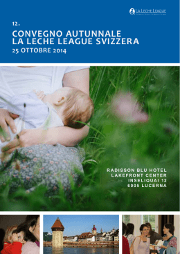 12. convegno autunnale la leche league svizzera 25 ottobre 2014