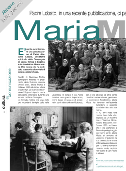 Maria Motta - Caritas Ticino
