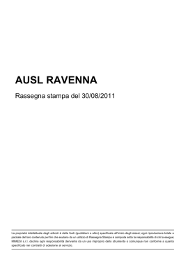 Rassegna - AUSL Romagna