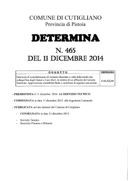 DETERMINA