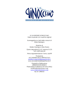 Sussidio integrativo - Accademia dello Spettacolo