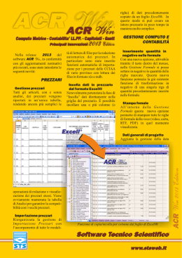 ACRwin - Effe Design