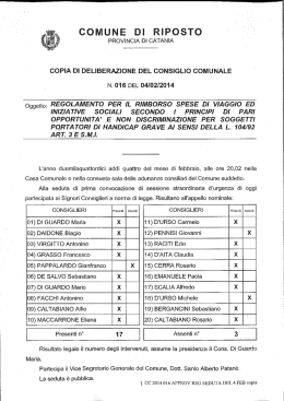CC 14_016 - Comune di Riposto
