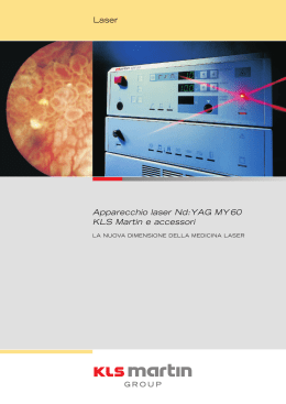 Laser Apparecchio laser Nd:YAG MY60 KLS Martin e accessori
