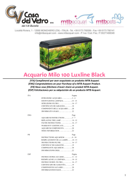 Acquario Milo 100 Luxline Black