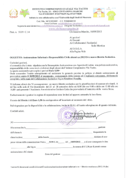 ISTITUTO COMPRENSIVO STATALE VIA TACITO