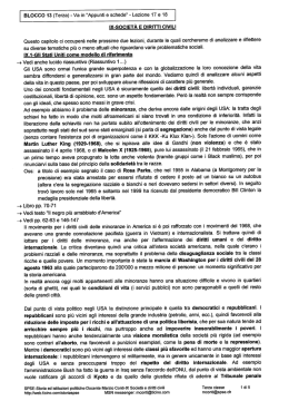Blocco 13 - Sito della materia Storia e istituzioni politiche e dell