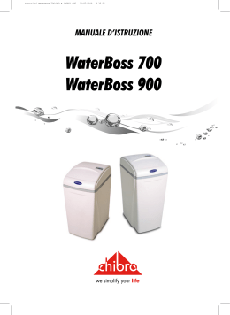 Istruzioni WaterBoss 700-900_R.100601