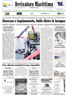 Sicurezza e inquinamento, Italia dietro la lavagna